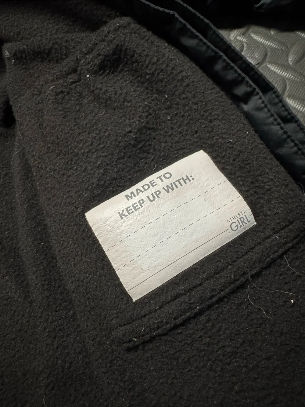 Athleta Girl Black Hooded Goose Down Puffer Jacket Size 12 Large Winter Coat